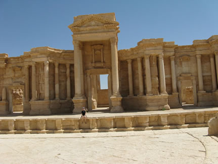 il teatro a Palmyra